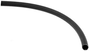 X-mosás ragályos 6.4 mm 3:1 Fekete Poliolefin Hő Zsugorodó Cső Szigetelőcső Wrap 10m 33ft(Guaina termorestringente per tubi