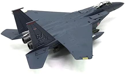 TECKEEN 1/100 Skála AMERIKAI F-15E Strike Eagle Szuperszonikus Harci Bombázó Modell Alufelni Modell Fröccsöntött Repülő Modell