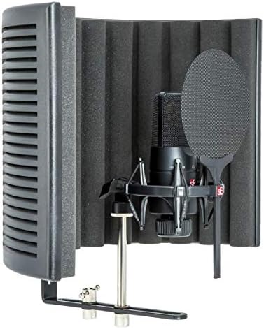 sE Elektronika - Gemini II Dual Cső Kardioid Kondenzátor Mikrofon a Shockmount, valamint az Esetben