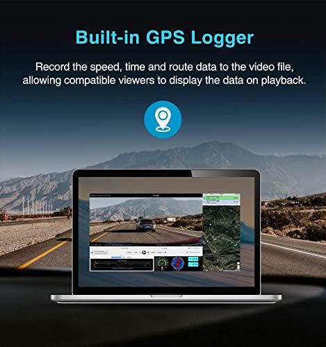 【Csomag: VIOFO A129 Duo GPS + Bluetooth Távoli】 VIOFO A129 Plusz Kamera 2K 1440P 60FPS, GPS, Wi-Fi, HDR, Pufferelt Parkolás