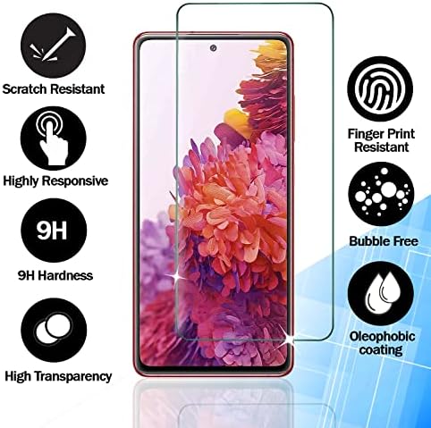 RKINC Screen Protector [2-Pack] a Samsung Galaxy S21 Ultra 5G, Edzett Üveg Fólia képernyővédő fólia, 0.33 mm-es [LifetimeWarranty][Anti-Semmiből][Anti-Összetörik][Buborék