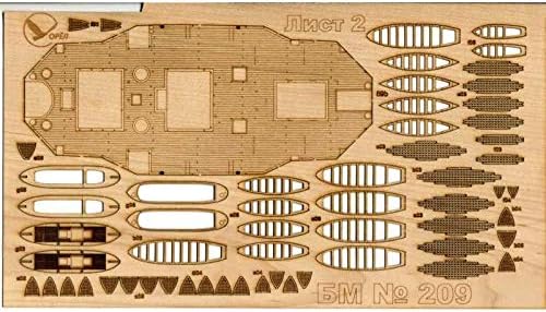 ORAL 209/3 Fa Furnér Pakli A Csatahajó a Part menti Védelem Általános-Admirális Legrosszabb, Oroszország 1899, 1/200 Papír