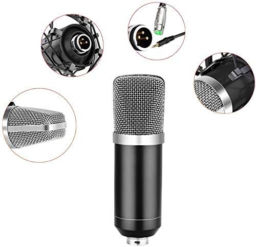 mikrofon 700 Kondenzátor Mikrofon 3,5 M Vezetékes karaoke Állítható Mikrofon Felvétel Felfüggesztés Ollós Kar Állni a rezgéscsillapító,