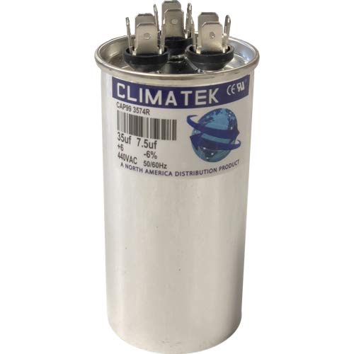 ClimaTek Kerek Kondenzátor - illik Payne HC98KA037 | 35/7.5 uf MFD 370/440 Volt VAC