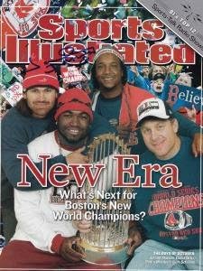Johnny Damon Dedikált Sports Illustrated Magazin - Dedikált MLB Magazinok