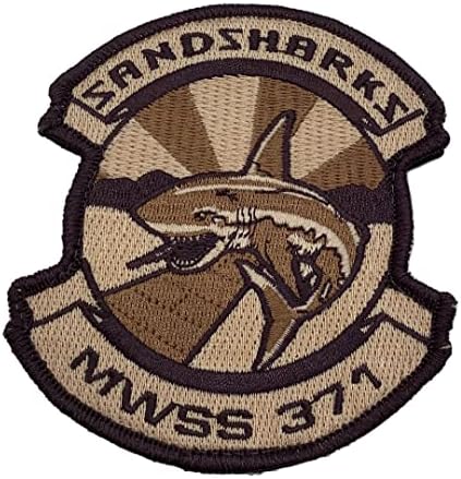 MWSS-371 Sandsharks (Tan) Patch – tépőzáras