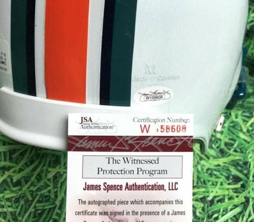 Dan Marino Dedikált Miami Dolphins Fs Sisak Szövetség - Dedikált NFL Sisak