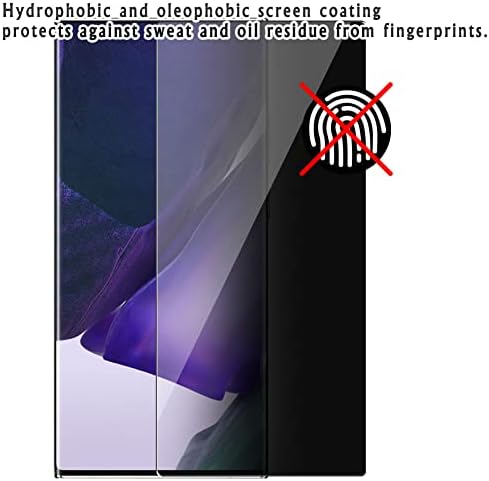 Vaxson Adatvédelmi képernyővédő fólia, kompatibilis: Asus VA27ECPSN 27 Monitor Anti Kém Film Védők Matrica [ Nem Edzett Üveg