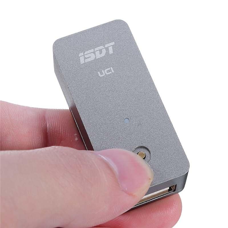 ISDT UC1 18W 2A Mini Gyors Töltés Smart USB Charger Támogatja 2.0/3.0/FCP/BC1.2 LIPO Akkumulátor RC FPV Drón DIY Alkatrészek