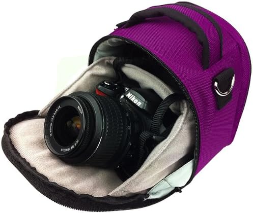 eBigValue Vlogging Fényképezőgép Kit Hordozó Táska válltáska Lumina, VJIANGER 4K, a Sony ZV-1, Nikon Z50, Canon PowerShot