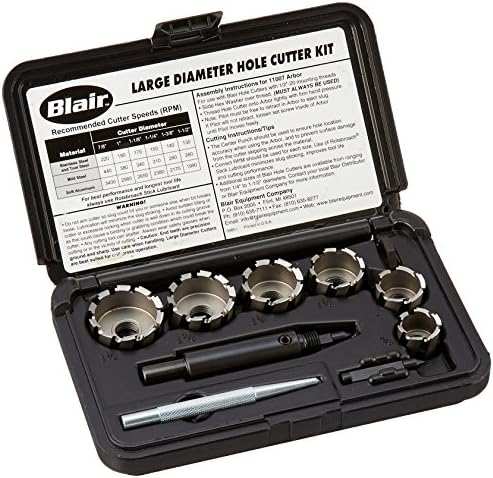 Blair BLR11091 Nagy Átmérőjű Rota Szóba Vágó Készlet (Nagy Átmérőjű Rotabroach Vágó Készlet - Tört)