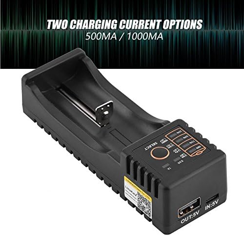 Lii-100 hőelvezetés Mini Multi-Function USB 1.2 V / 3,7 V / 3V / 3.85 V Akkumulátor Töltő