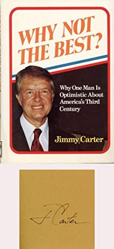 Jimmy Carter Dedikált Könyv - Miért Nem a Legjobb? - Megjelent Míg Kampányolnak Elnök