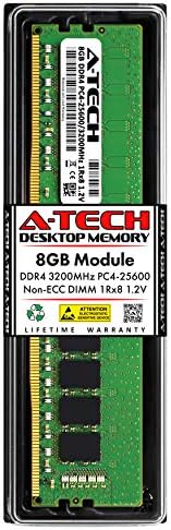 Egy-Tech 8GB Memória RAM a Dell OptiPlex 5080 SFF - DDR4 3200MHz PC4-25600 Non ECC DIMM 1Rx8 1.2 V - egy Desktop Frissítési