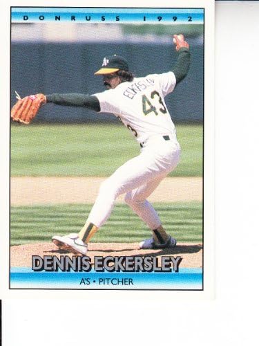 1992 Donruss 147 Dennis Eckersley Baseball