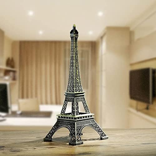 Eiffel-Torony Párizs Fém Kreatív Dekoráció, Kézműves Modell Dekoráció ， Eiffel-Torony Figura Ajándéktárgyak(3.93 Széles x