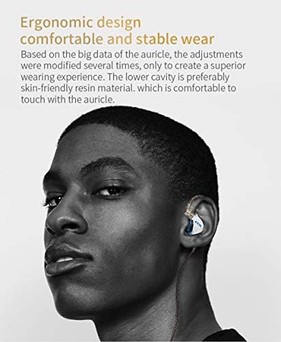 CCA C12 in-Ear Monitor, 5BA+1DD Hibrid HiFi Sztereó Zaj Leválasztó IEM Vezetékes Fejhallgatót/Fülhallgatót/Fejhallgatót Levehető