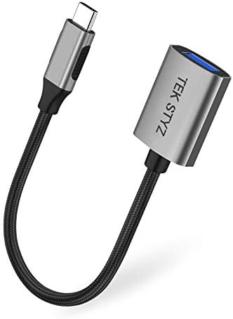 Tek Styz USB-C USB 3.0 Adapter Működik a Samsung Galaxy Túl 0 OTG Típus-C/PD Férfi USB 3.0 Női Converter. (5Gbps)
