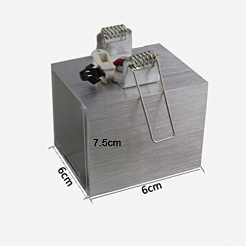 Ezüst 3W Egyszerű Fel-Le Oldalsó Alumínium Tér LED Fali Lámpa 110-220V által 24/7 áruház