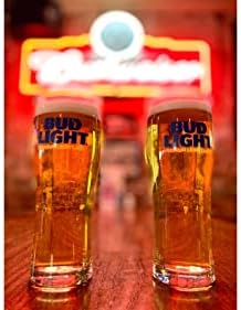 Bud Light Aláírás Sört Szemüveg, Sör, Üveg Meghatározott Italok, Üdítő, Víz, Tartja, 16 Dkg, 2 Csomag