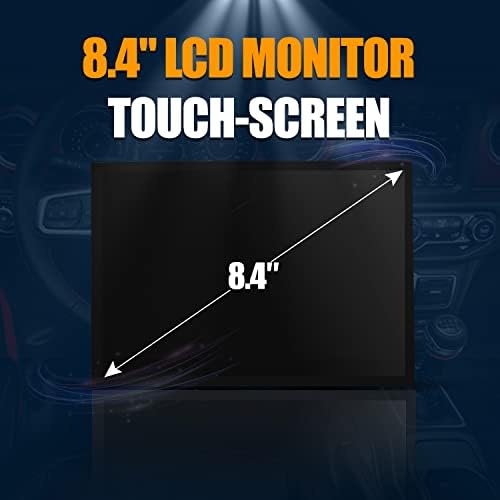 8.4 Uconnect 4C UAQ LCD Monitor, érintőképernyő Rádió-Navigációs LA084X01(SL)(02) Kompatibilis 2017-2022 Gladiátor Iránytű