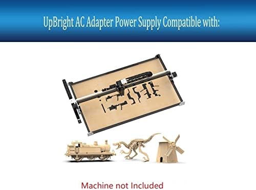 UpBright 12V AC/DC Adapter Kompatibilis a NEJE 3 Max E30130 Lézeres Gravírozás CNC Forgácsoló Gép Lézeres Gravírozó Vágó