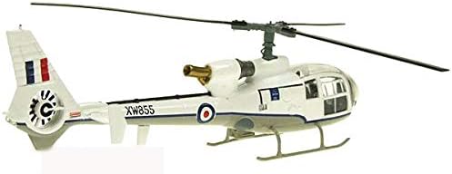 AV72 Westland SA-341E Gazella HCC4 RAF XW855 Királyi légierő 1/72 fröccsöntött Repülő, Helikopter Modell