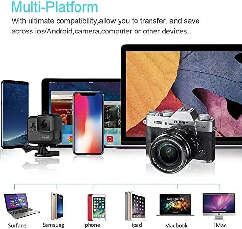 BoxWave Smart Modul Kompatibilis a Fujitsu LifeBook U7412 - AllReader SD Kártya Olvasó, microSD Kártya Olvasó SD-Kompakt