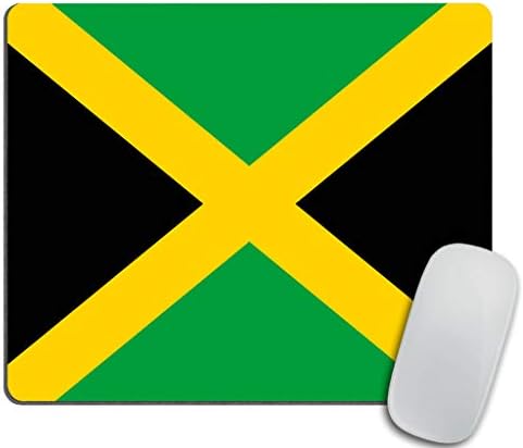 Jamaica Zászló Egér pad Személyiség Gaming Mousepad Desings 9.5 X 7.9 Colos (240mmX200mmX3mm)