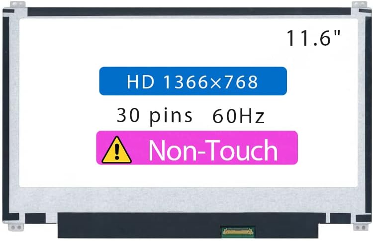 Képernyő Cseréje a HP Chromebook 11-V051SA V069CL 11.6 HD 1366x768 30 pin-LCD-Nem, Érintőképernyős Kijelző Panel